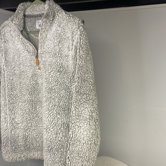 Nordic Fleece women’s small gray pull over sweater. - Picture 5 of 7